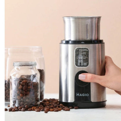 Кофемолка MAGIO MG-201 200 Вт, машинка для помола кофе, кофемолка мини, электрическая кофемолка для турки