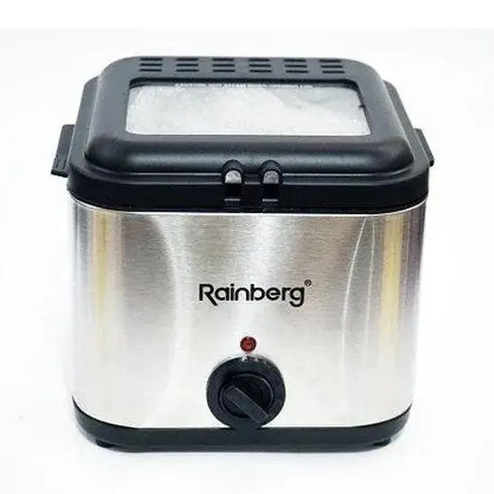 Фритюрница для дома Rainberg RB-2219 с терморегулятором и съемной чашей электрофритюрница мини фритюрница