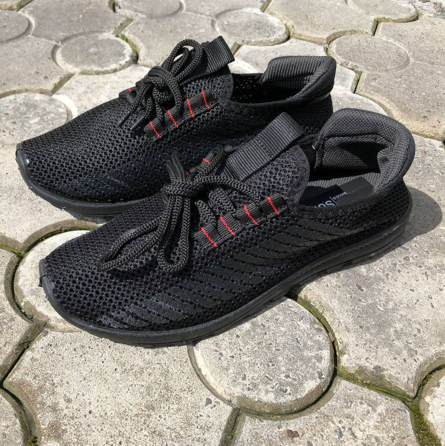 Тонкі кросівки М'які чоловічі кросівки | 40 Розмір. Кросівки з тканини, що дихають. Модель 45112. Колір: темний 