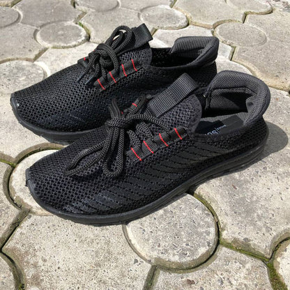 Тонкі кросівки М'які чоловічі кросівки | 40 Розмір. Кросівки з тканини, що дихають. Модель 45112. Колір: темний 