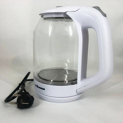 Электрочайник SeaBreeze SB-015 1.8 л, чайники с подсветкой, электронный чайник тихий электрический чайник