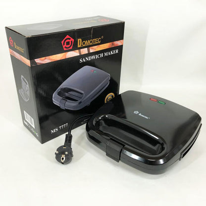 Сендвічниця DOMOTEC MS-7777, Електробутербродниця, Сендвічниця мультипекар, Бутербродниця електрична