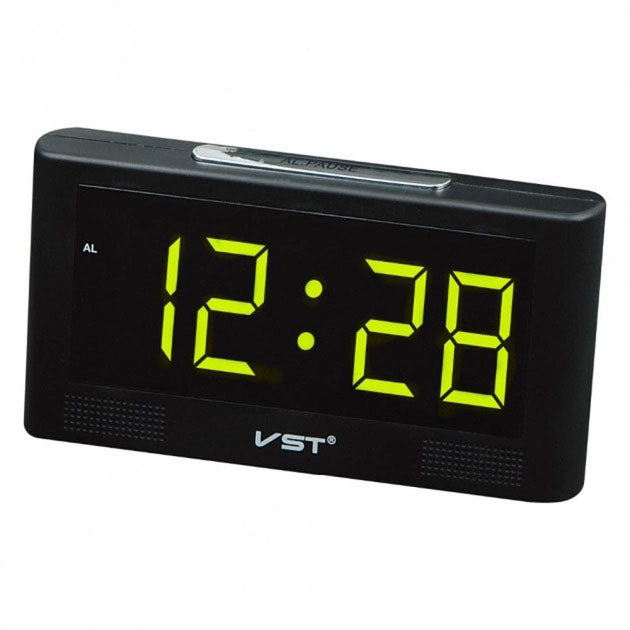 Часы электронные настольные VST-732Y с зеленой подсветкой, электронные настольные часы light