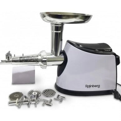 Электромясорубка с соковыжималкой Rainberg RB-674 3000W, электромясорубка для шинковки, мощная мясорубка