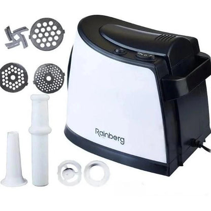 Электромясорубка с соковыжималкой Rainberg RB-674 3000W, электромясорубка для шинковки, мощная мясорубка