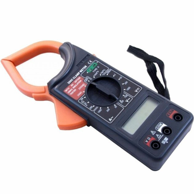 Цифровой Мультиметр DT 266C DIGITAL Токовые клещи мультитестер тестер, Тестер для электрика