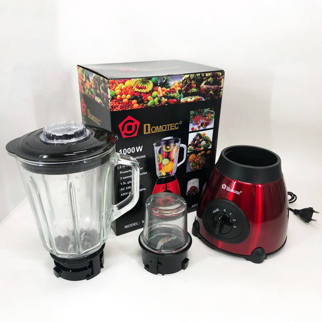 Блендер стационарный с кофемолкой DOMOTEC MS-6611 1000 Вт, Блендер для детского пюре, Блендер для дома