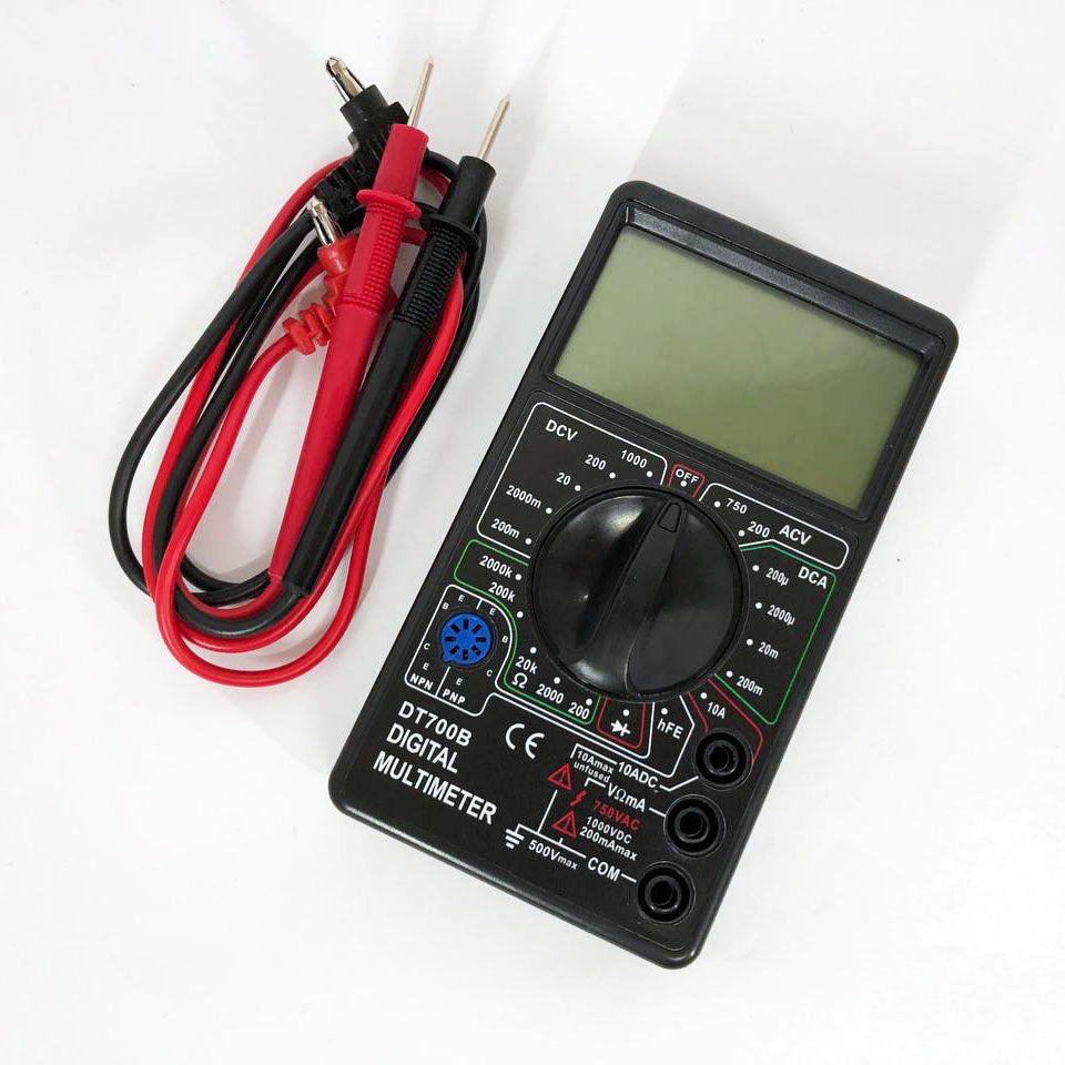 Цифровой мультиметр Digital DT700B c большим дисплеем, тестер для измерения напряжения, качественный