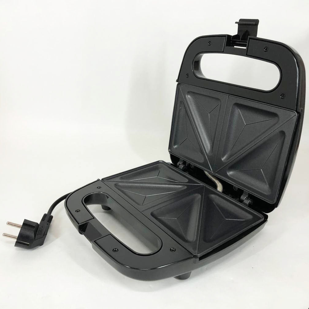 Сендвічниця DOMOTEC MS-7777, Електробутербродниця, Сендвічниця мультипекар, Бутербродниця електрична