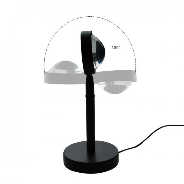 Лампа Атмосферная Проекционный Светильник ЗАКАТ Atmosphere Sunset Lamp эффект радуги, Лампа эффект солнца