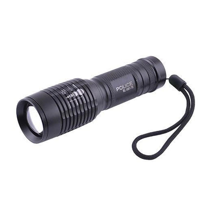 Аккумуляторный тактический фонарь Police BL-1861-T6, фонарик тактический ручной для охоты