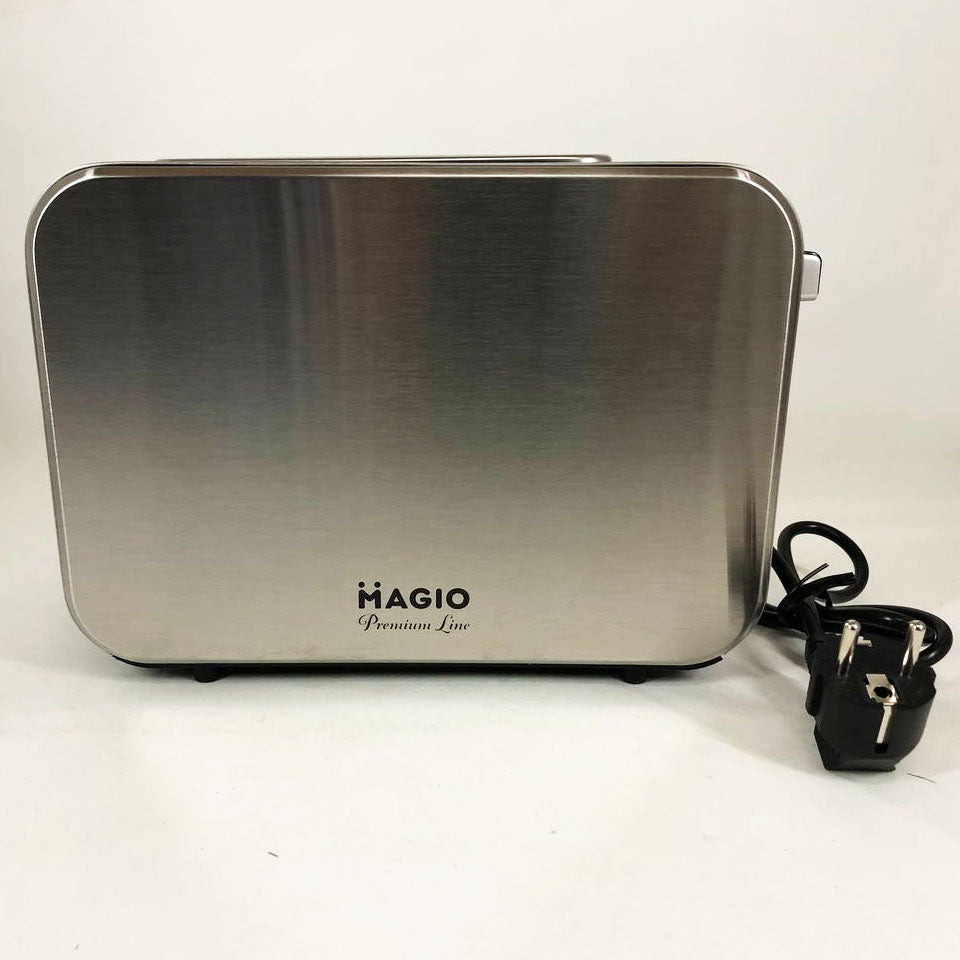 Тостер Magio MG-284 715 Вт, тостер для 2 гренок, электрический горизонтальный тостер, универсальный тостер