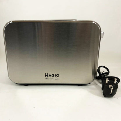 Тостер Magio MG-284 715 Вт, тостер для 2 гренок, электрический горизонтальный тостер, универсальный тостер
