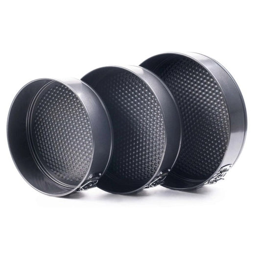 Набор разъемных форм Con Brio CB-502, набор круглых разъемных форм, металическая форма для выпечки набор