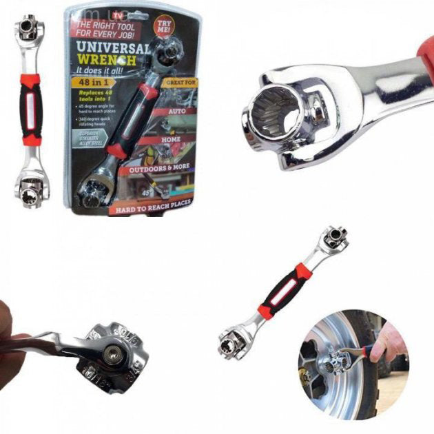 Универсальный ключ 48 в 1 Universal Tiger Wrench PRO original Сверхпрочный, набор универсальных ключей