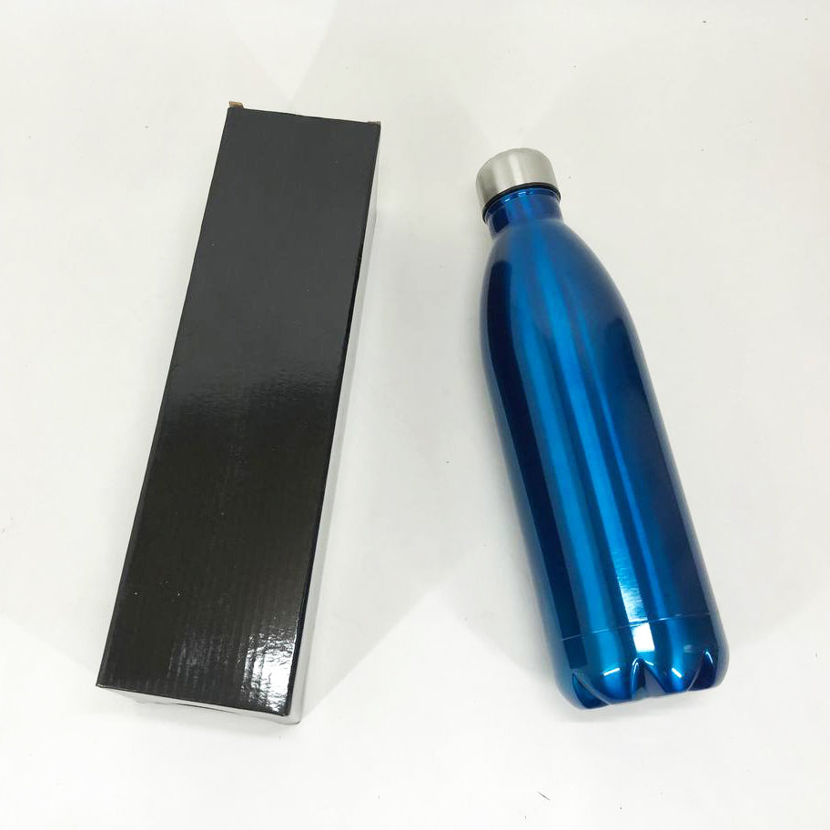 Термос UNIQUE UN-1024 1 л, Хороший небольшой термос, Качественный термос для дома. Цвет: синий