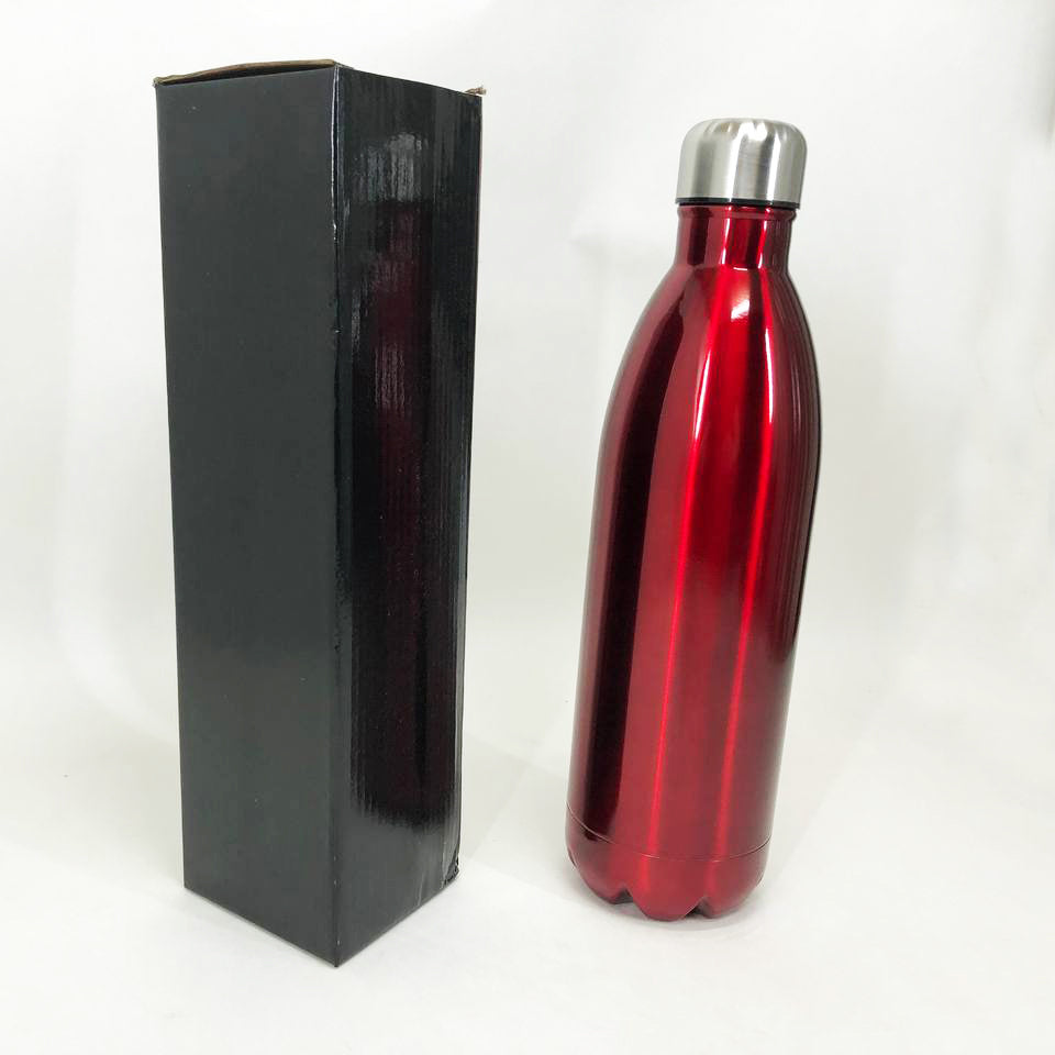 Термос UNIQUE UN-1024 1 л, Качественный термос для дома, Термос для напитков. Цвет: красный