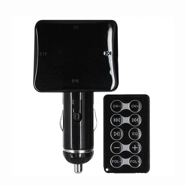 Трансмиттер FM-модулятор HZ H9, Фм модулятор блютуз в машину, Автомобильный плеер