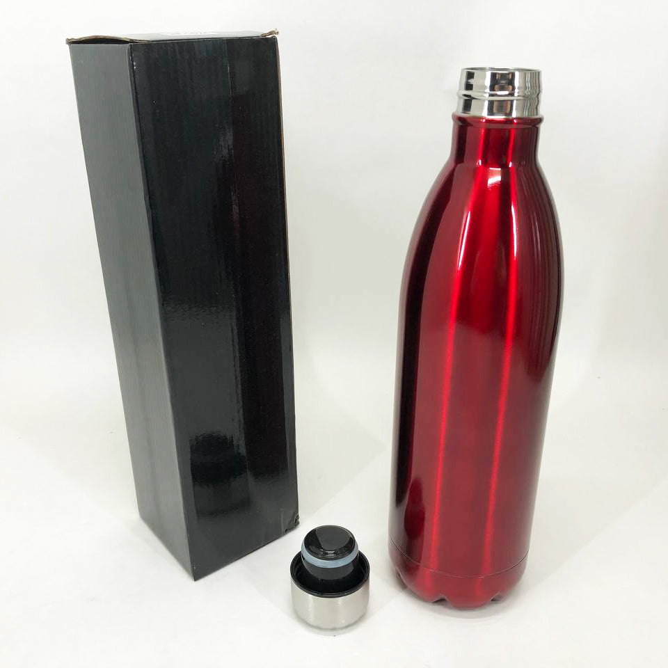 Термос UNIQUE UN-1024 1 л, Качественный термос для дома, Термос для напитков. Цвет: красный