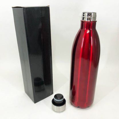 Термос UNIQUE UN-1024 1 л, Качественный термос для дома, Термос для напитков. Цвет: красный