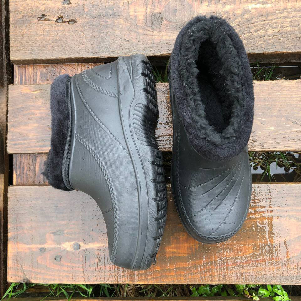 Черевики жіночі з тисненням утеплені 37 розмір, Домашні тапочки для жінок, Уги для дому