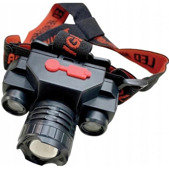 Фонарь налобный Bailong BL-1805 COB XPE аккумуляторный, фонарь на голову для рыбалки, надежный налобный