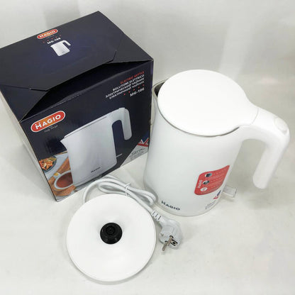 Электрочайник MAGIO MG-106, дисковый 1.5Л, стильный электрический чайник, маленький электрочайник