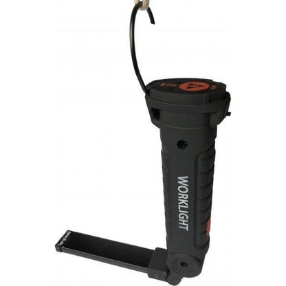 Светодиодный фонарь кемпинг W52 SMD + COB, красный + белый, магнит, крючок, кемпинговый складной фонарь