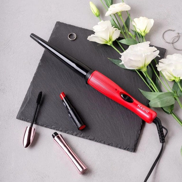 Плойка конусная Magio MG-675, стайлер для завивки, для укладки, плойка спиральная для завивки волос