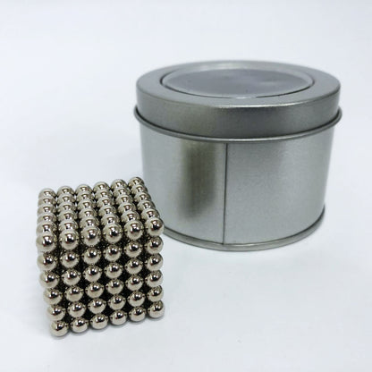 Магнитный конструктор Нео NeoCube Серебро, головоломка Neocube, развивающая игрушка магнит