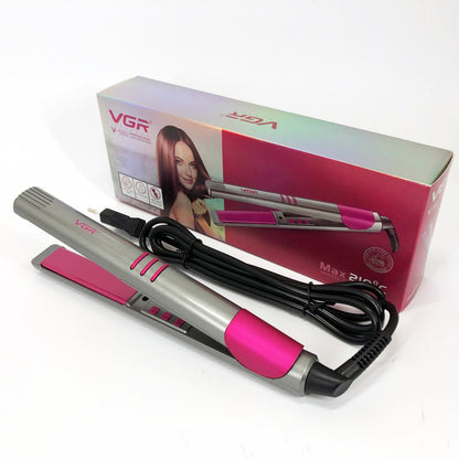 Утюжок выпрямитель для волос VGR V-580, Гофре плойка утюжок для волос, Маленькая плойка