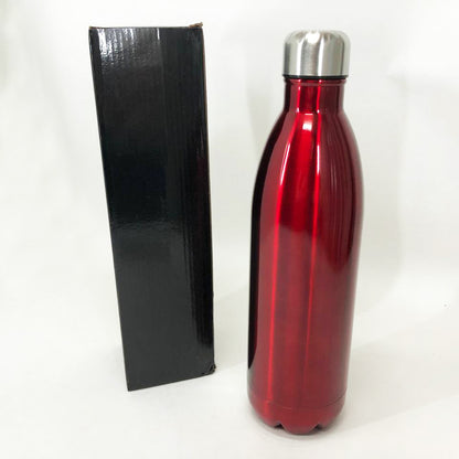 Термос UNIQUE UN-1024 1 л, Качественный термос для дома, Термос для напитков. Цвет: красный