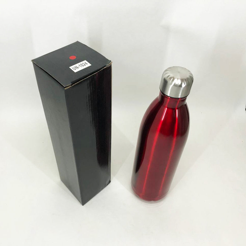 Термос UNIQUE UN-1024 1 л, Качественный термос для дома, Термос для напитков. Цвет: красный