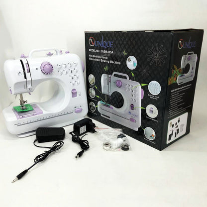 Домашняя портативная швейная машинка, Швейная машинка мини, Игровая швейная машина