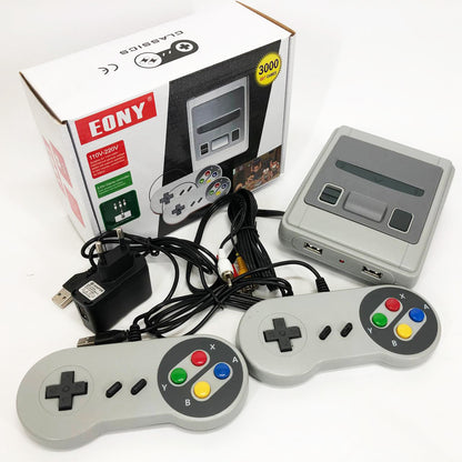 Консоль игровая с джойстиками Retro LH-2221 3000 игр, Приставка с джойстиком для второго игрока