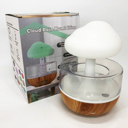 Ночник-увлажнитель с эффектом дождя Cloud Rain Humidifier, Аромадиффузор увлажнитель воздуха для дома