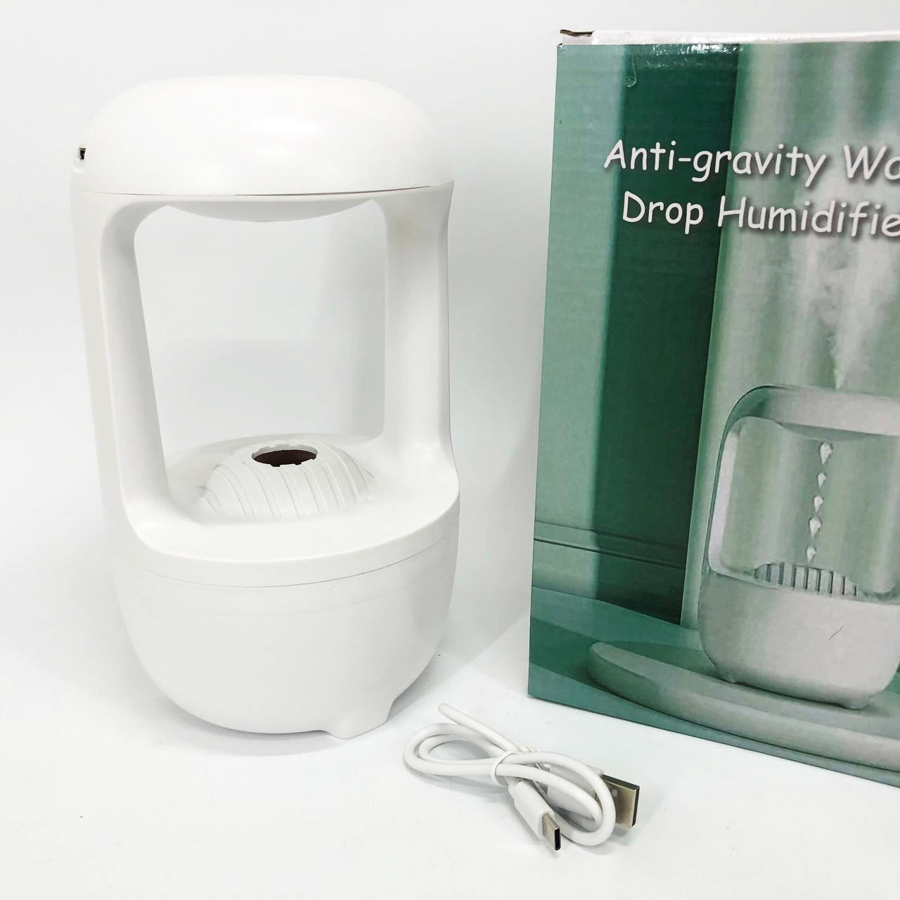 Увлажнитель воздуха ультразвуковой DROP HUMIDIFIER AND-199, левитирующий распылитель для спальни, дома, гостиницы