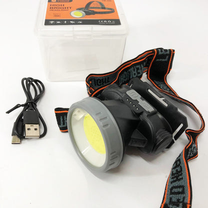 Фонарь налобный YM-308/208-COB(white+red), фонарик военный светодиодный налобный фонарик