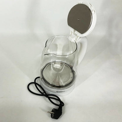 Электрочайник Suntera EKB-322W, чайники с подсветкой, хороший электрический чайник. Цвет: белый