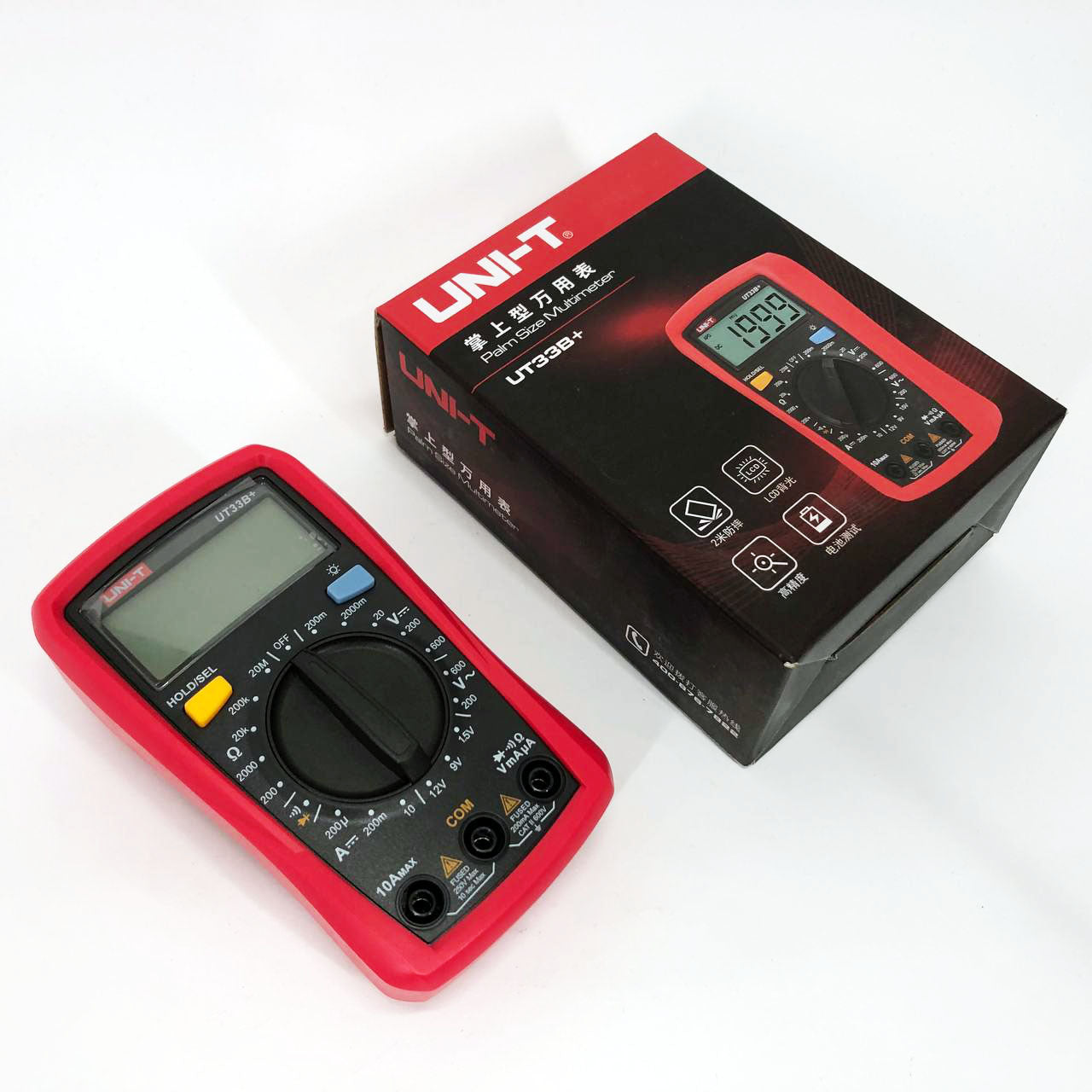 Цифровой Мультиметр 33 B+ UT DIGITAL мультитестер тестер, мультиметр тестер вольтметр профессиональный