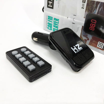 Автомобильный FM трансмиттер Bluetooth HZ H6-12-24V модулятор с microSD, USB, Hands Free + Пульт
