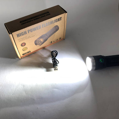 Фонарик компактный PLD W5185-8XHP360, Высококачественный фонарик, Долговечный светодиодный фонарь