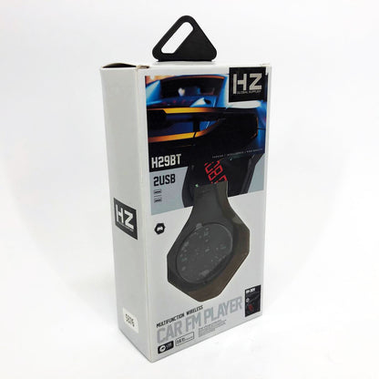 Трансмиттер Автомобильный FM модулятор FM H29 BT, Модулятор для мобильных устройств в авто. Цвет: черный