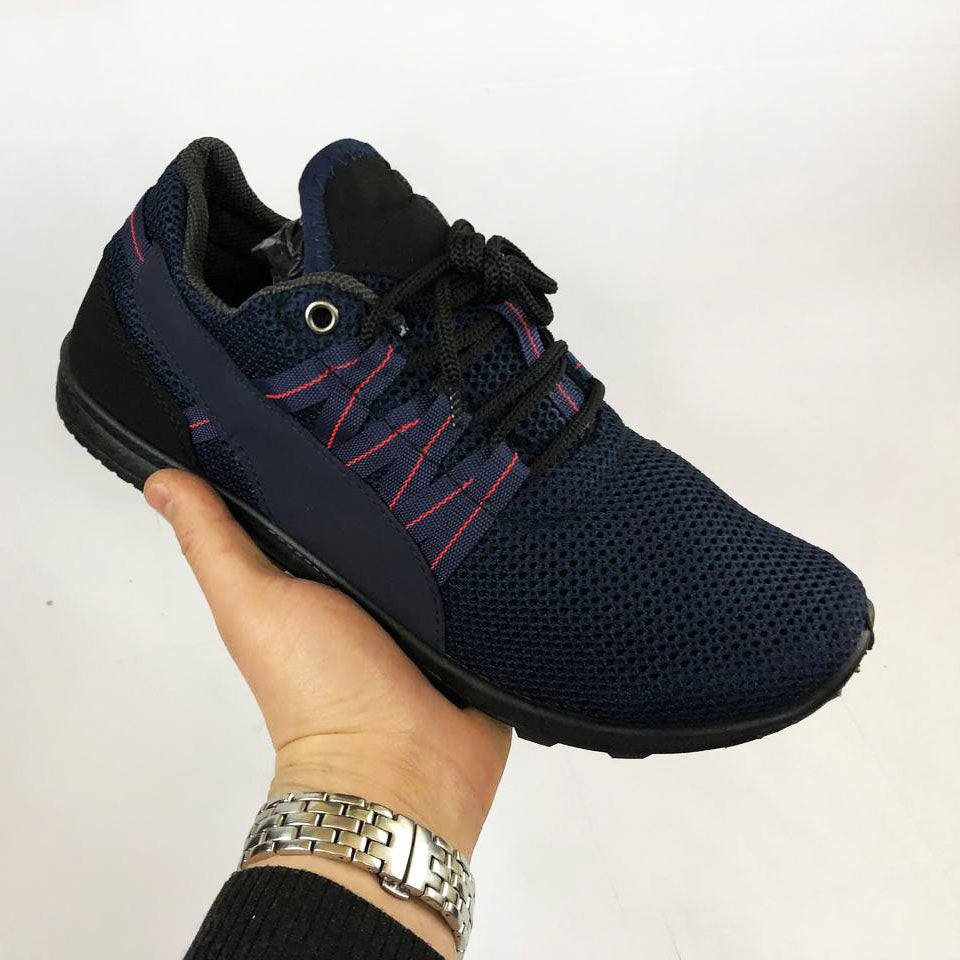 Летние кроссовки мужские сетка 41 размер. Кроссовки, молодежные мужские летние кроссовки. Модель 68225. Цвет: синий