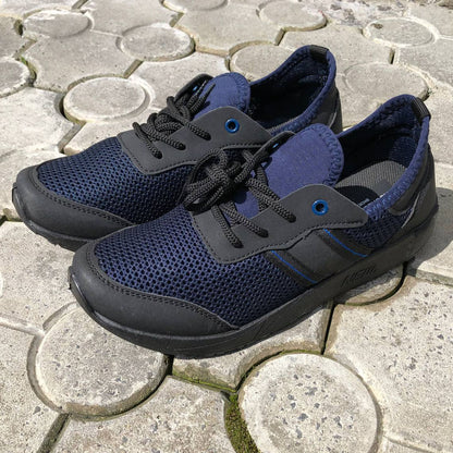 Кроссовки мужские сетка 41 размер. Летние кроссовки, модные универсальные кроссовки. Модель 46913. Цвет: синий