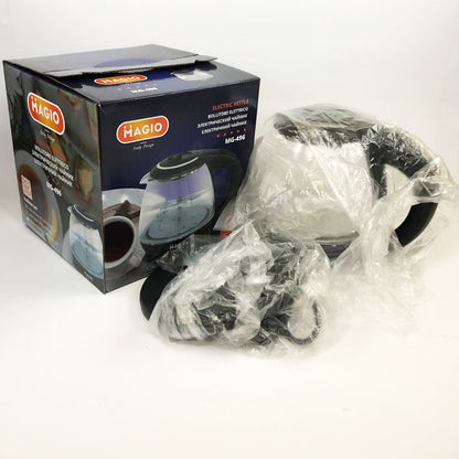 Электрочайник Magio MG-496 1 л 900 Вт, Качественный электрический чайник для дома, Красивый электрочайник