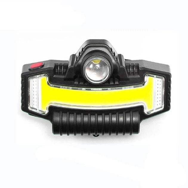 Налобный фонарик Bailong BL-W685-LTS+COB+RGB, 5 режимов, водостойкий, ударостойкий, USB кабель Type-c