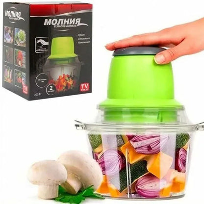 Электрический измельчитель Молния Original, блендер измельчитель, блендер для кухни