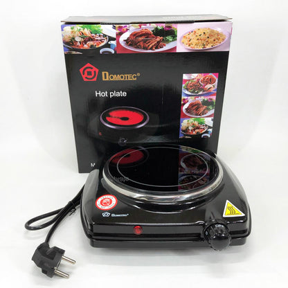 Электроплита настольная DOMOTEC MS-5851 900 Вт, Кухонная плита электро для кухни на 1 конфорку