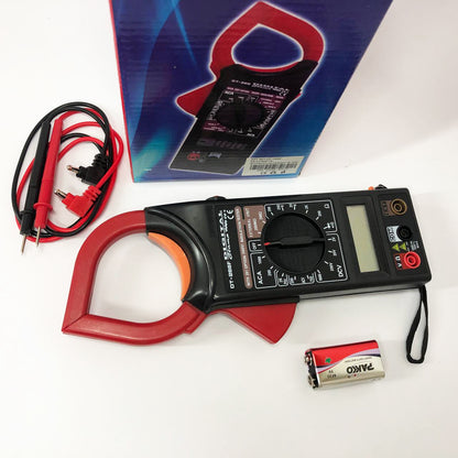 Мультиметр-клещи токоизмерительные цифровые DT-266F, Тестер измерения напряжения, Качественный мультиметр